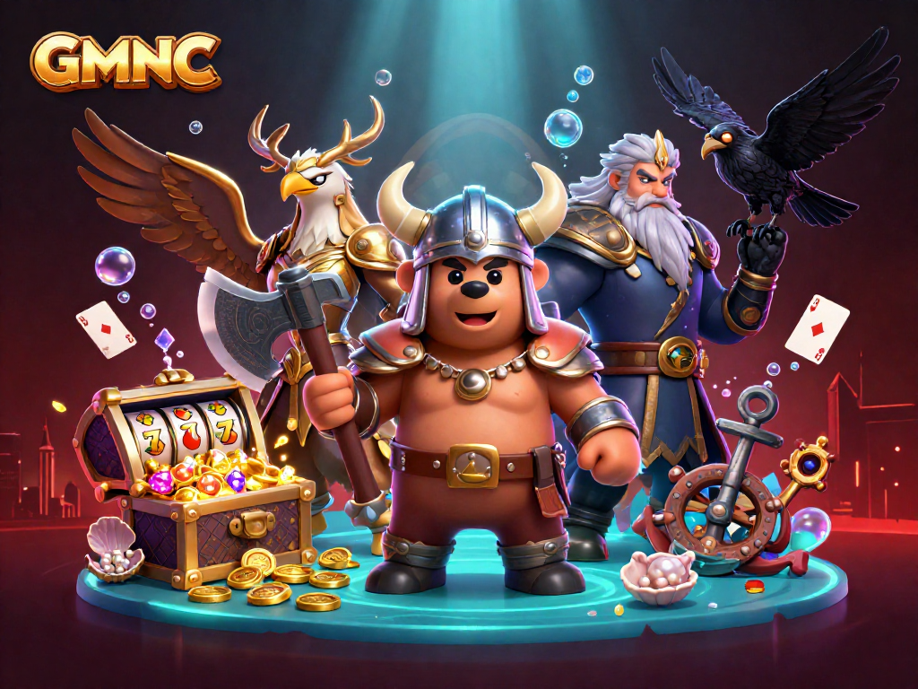 Engage with GMNC's vibrant online gaming environment packed with slots and adventures.