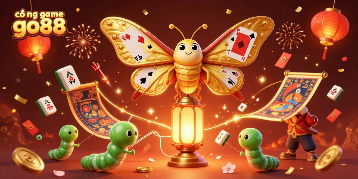 Experience thrilling gameplay at cổng game go88 with vibrant 3D casino illustration showcasing excitement and entertainment.