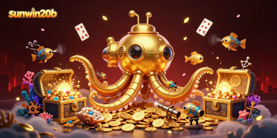 Engage with sunwin20b's thrilling underwater adventure featuring a golden kraken and rich gaming elements.